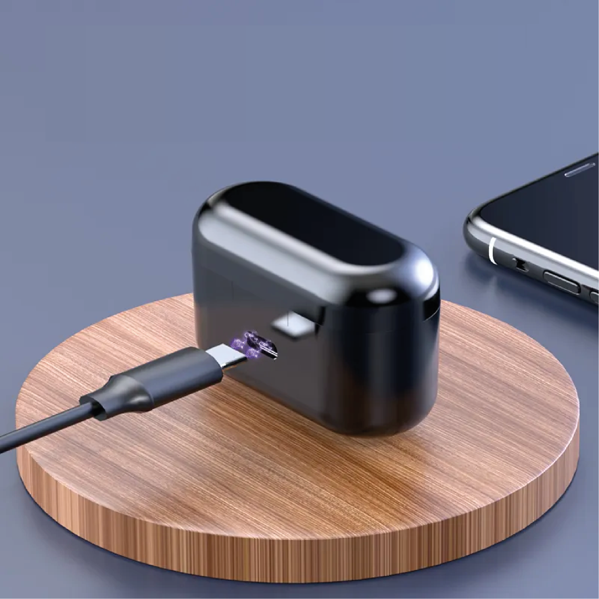 Bluetooth Hearing Amplifiers, with Wireless Charging Case