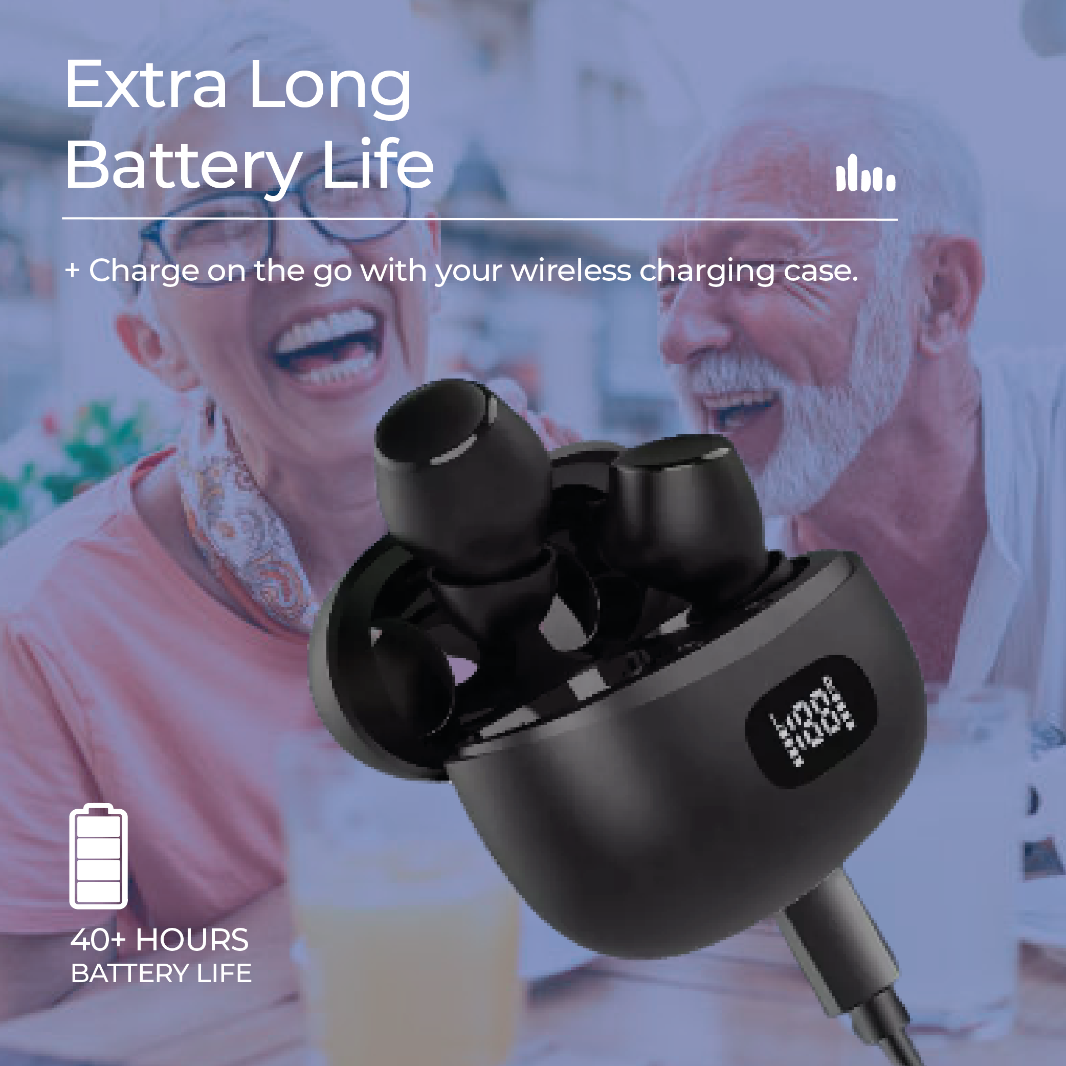 Long Battery Life Hearing Amplifiers