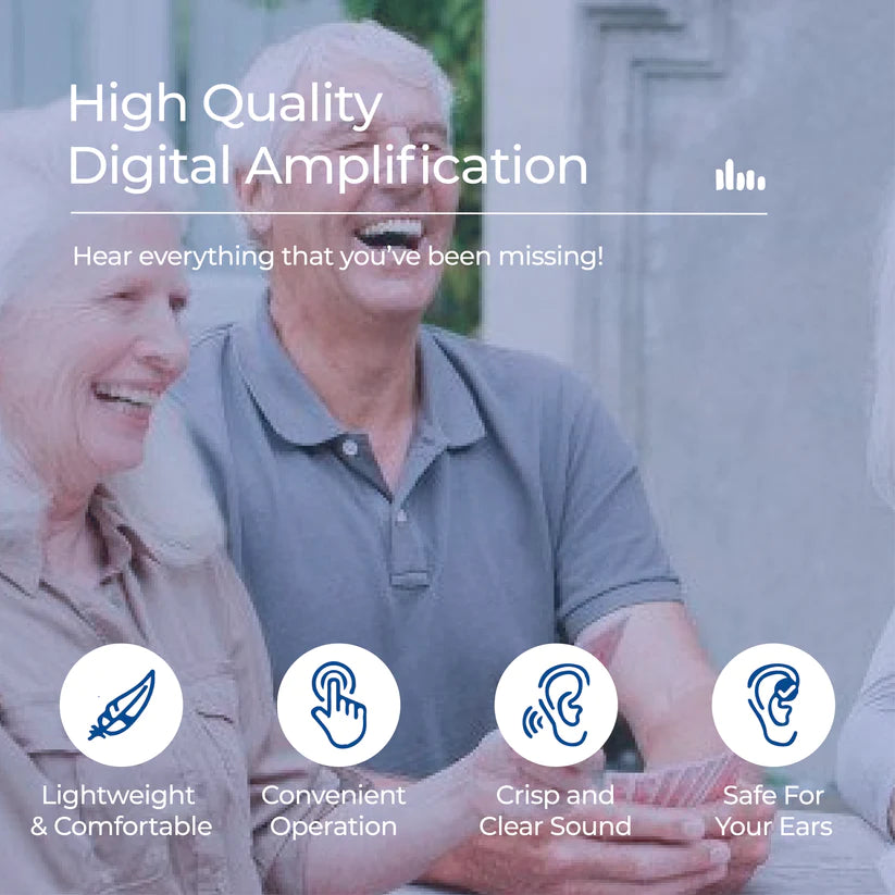 Long Battery Life Hearing Amplifiers